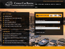 Tablet Screenshot of cyprus-car-rental.co.uk